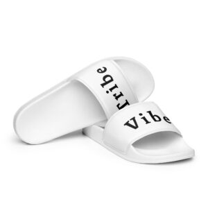 Comfortable Vibe Tribe Slides in black or white - Image 3